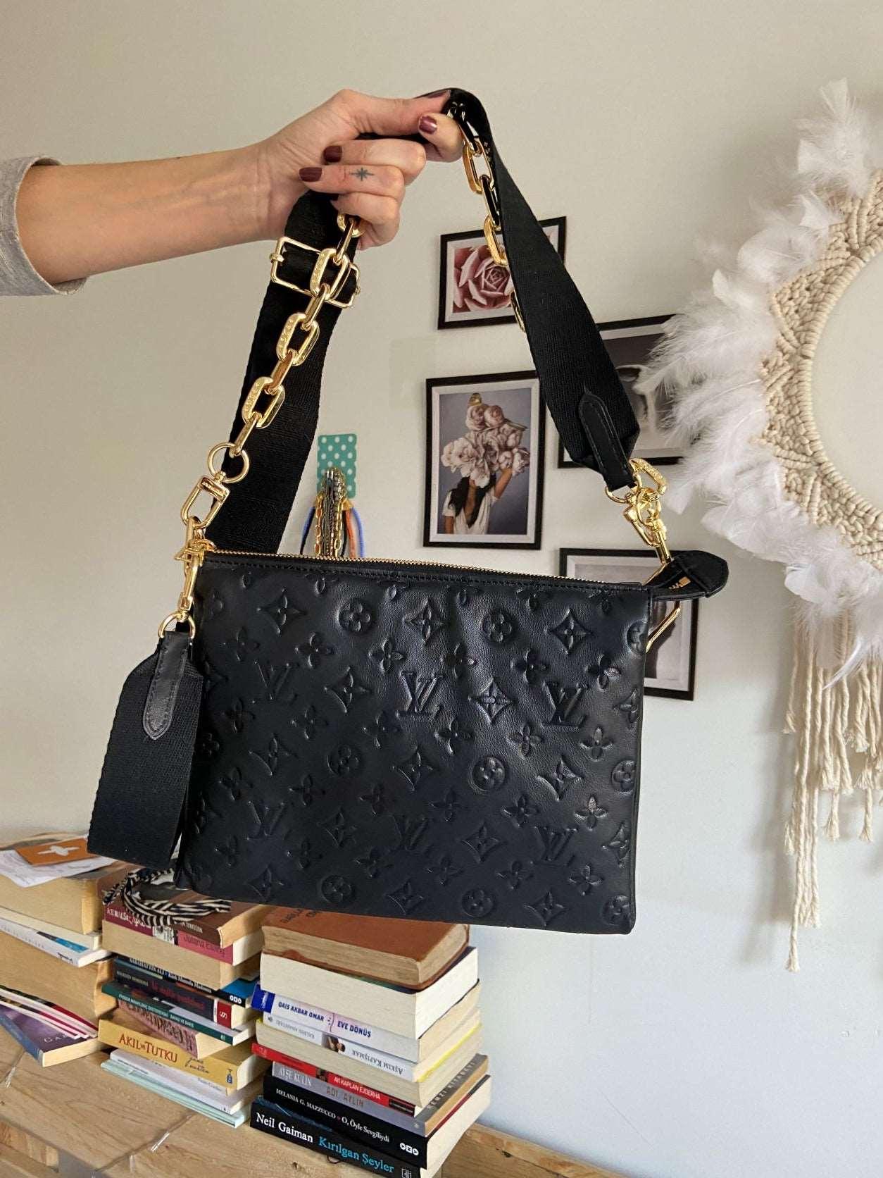 Louis Vuitton Monogram Black COUSSIN PM Handbag For Women LVV - Tracesilver
