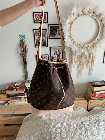 Louis Vuitton Monogram Noe Handbag For Her LVV - Tracesilver