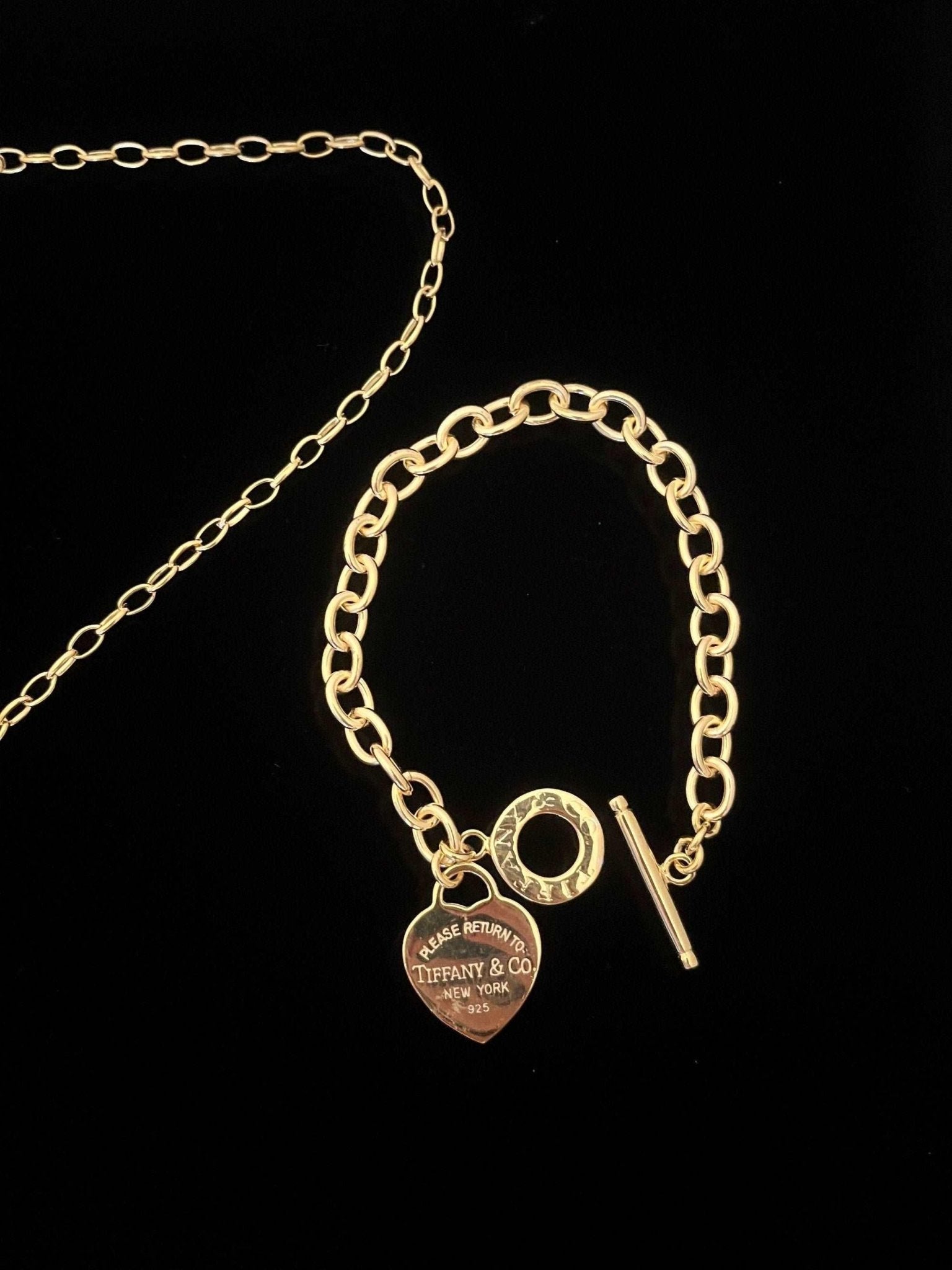 14K Gold Planet Tiffany Co Bracelet Luxury Jewelry - Tracesilver