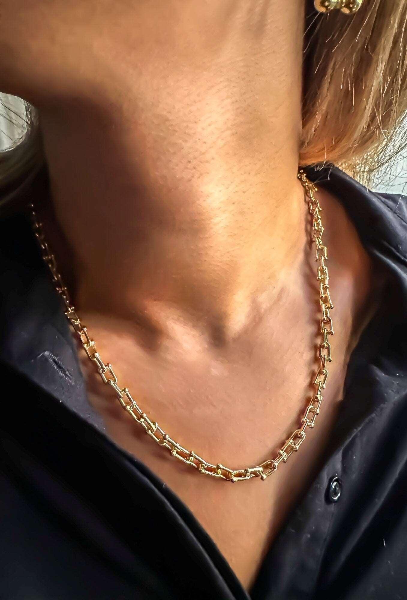 Tiffany and clearance co gold chain