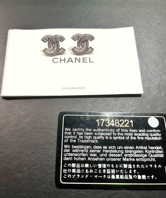 Chanel 925 Sterling Silver Earrings - Tracesilver