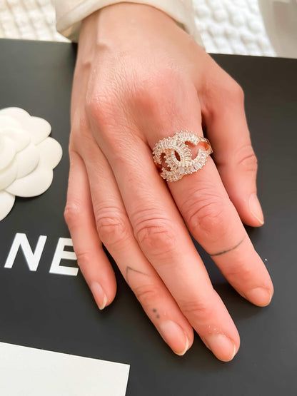 Chanel Luxury Jewelry 925 Sterling Silver Ring - Tracesilver