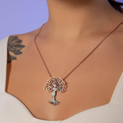 Tree Of Life 925 Sterling Silver Necklaces For Women, Custom Desing Wear Brooch and Pendant For Her,Tree Of Life Jewelry - Tracesilver