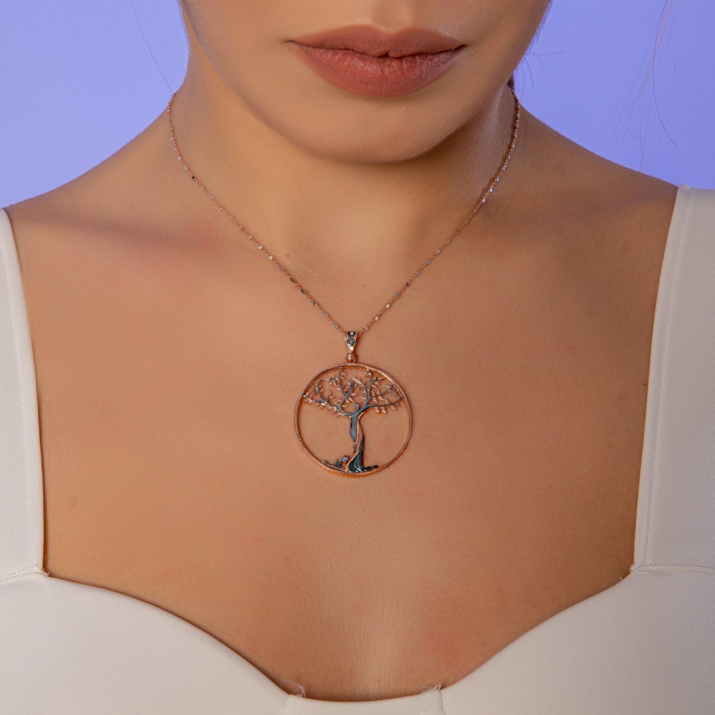 Tree Of Life Pendant For Women, Life İs Born From Woman Necklace For Mother, Gift For Best Mother Jewelry - Tracesilver