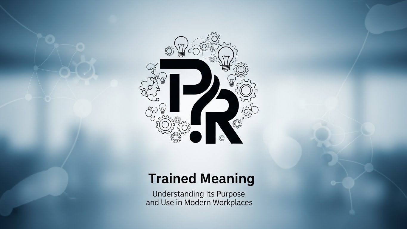 PR trained meaning