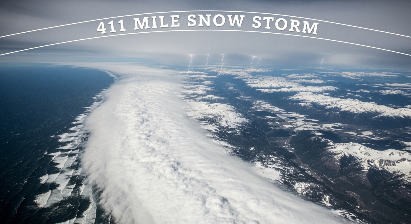 411 Mile Snow Storm
