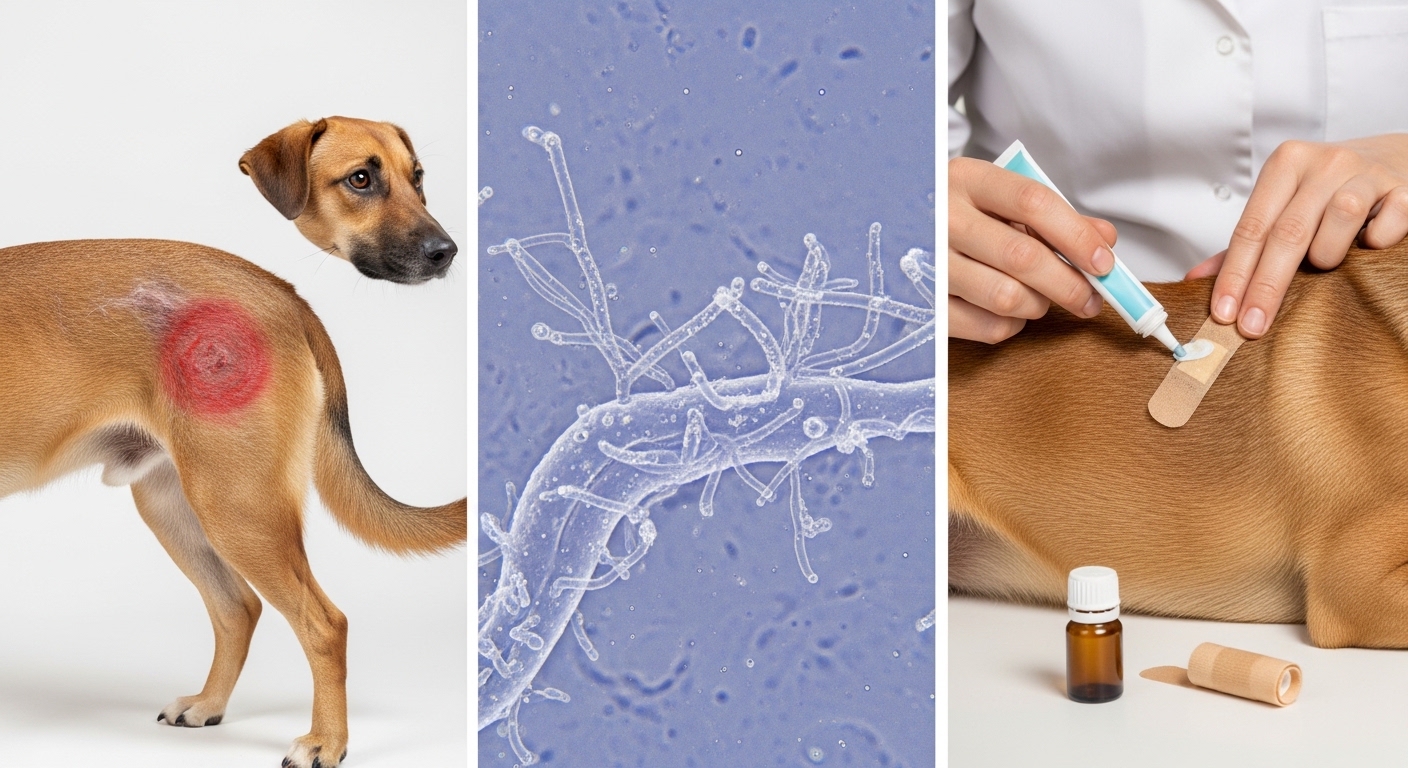 Ringworm in dogs pictures