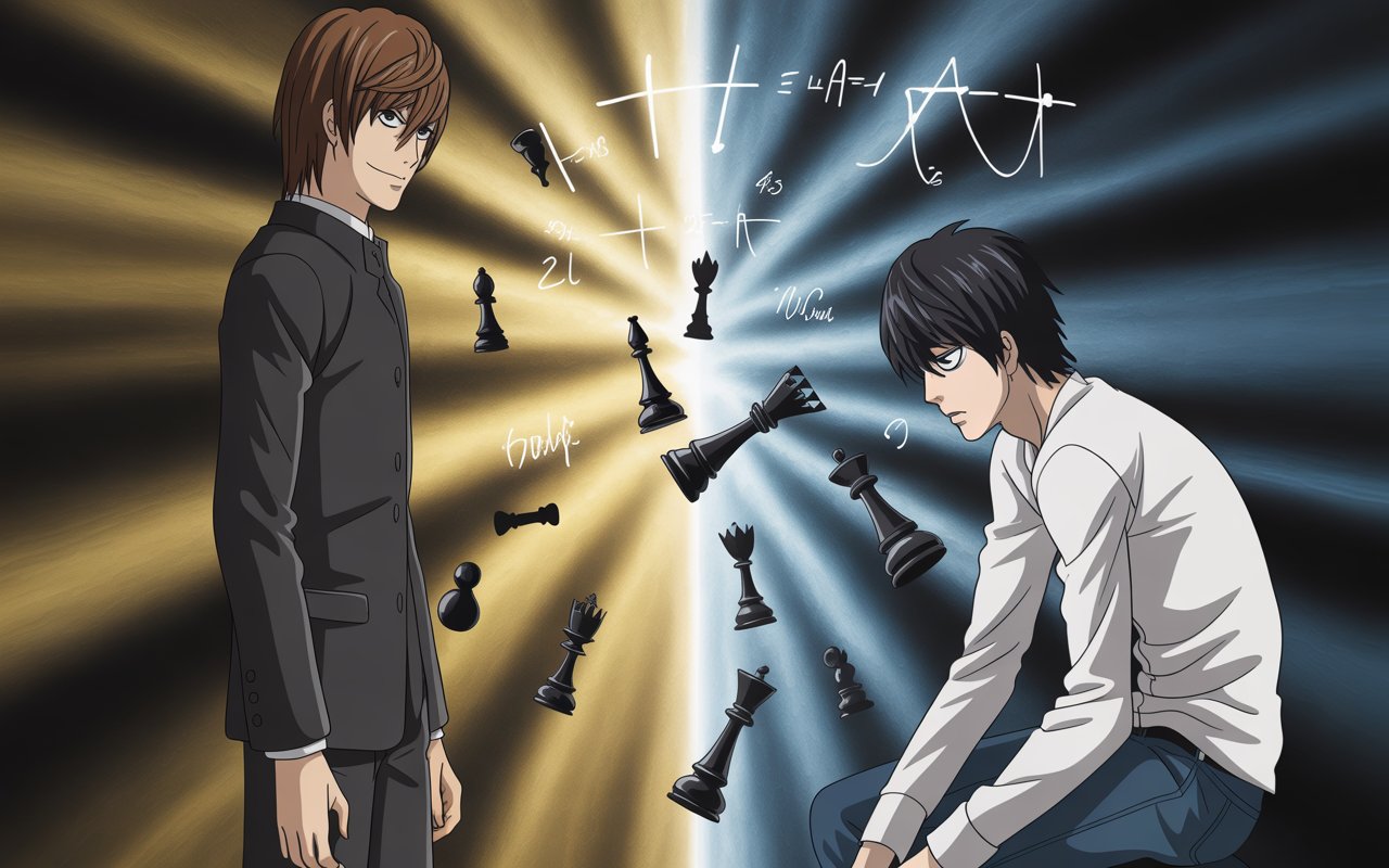 light yagami and ryuzaki